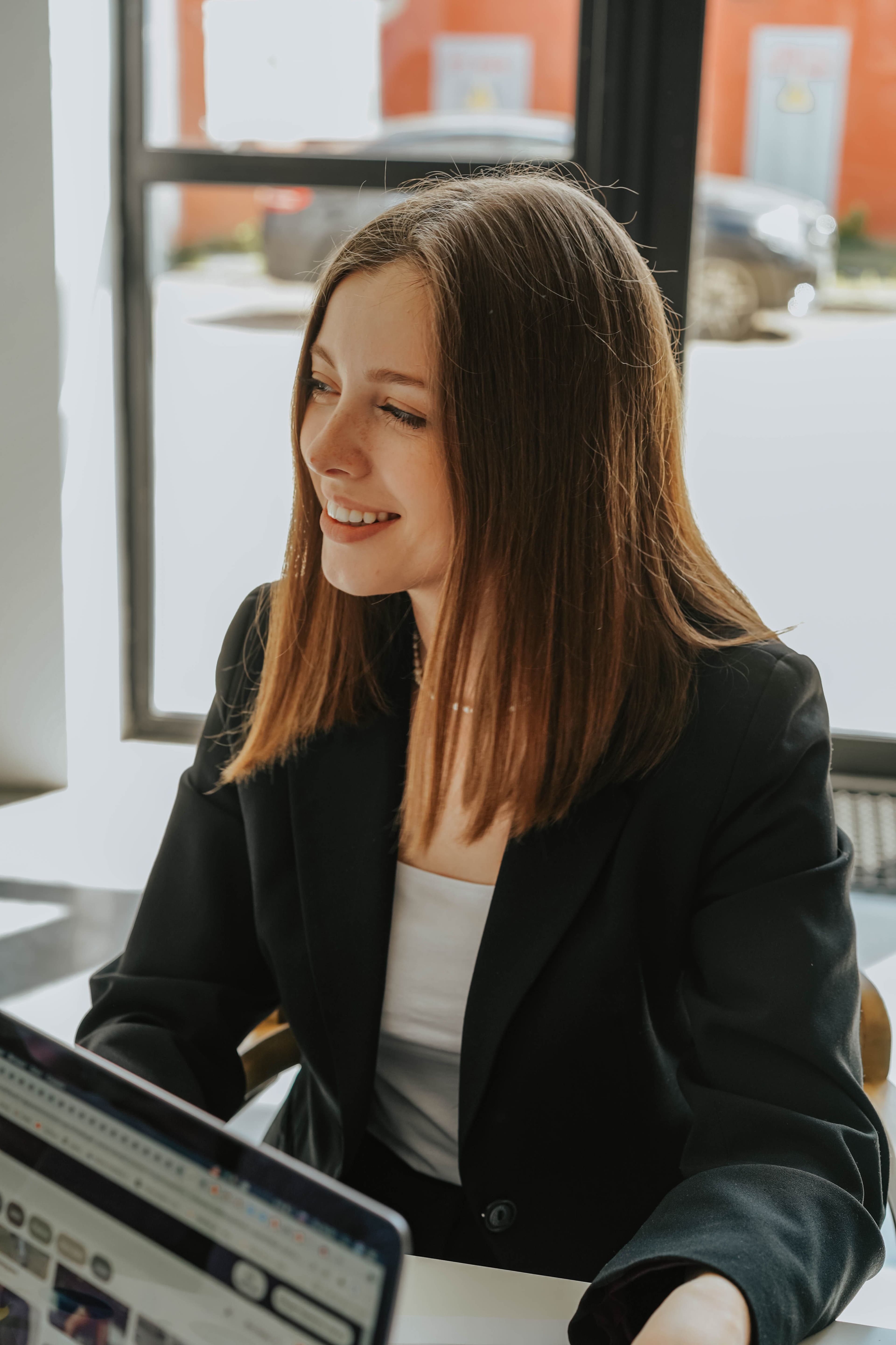 Business owner managing paid ad campaigns